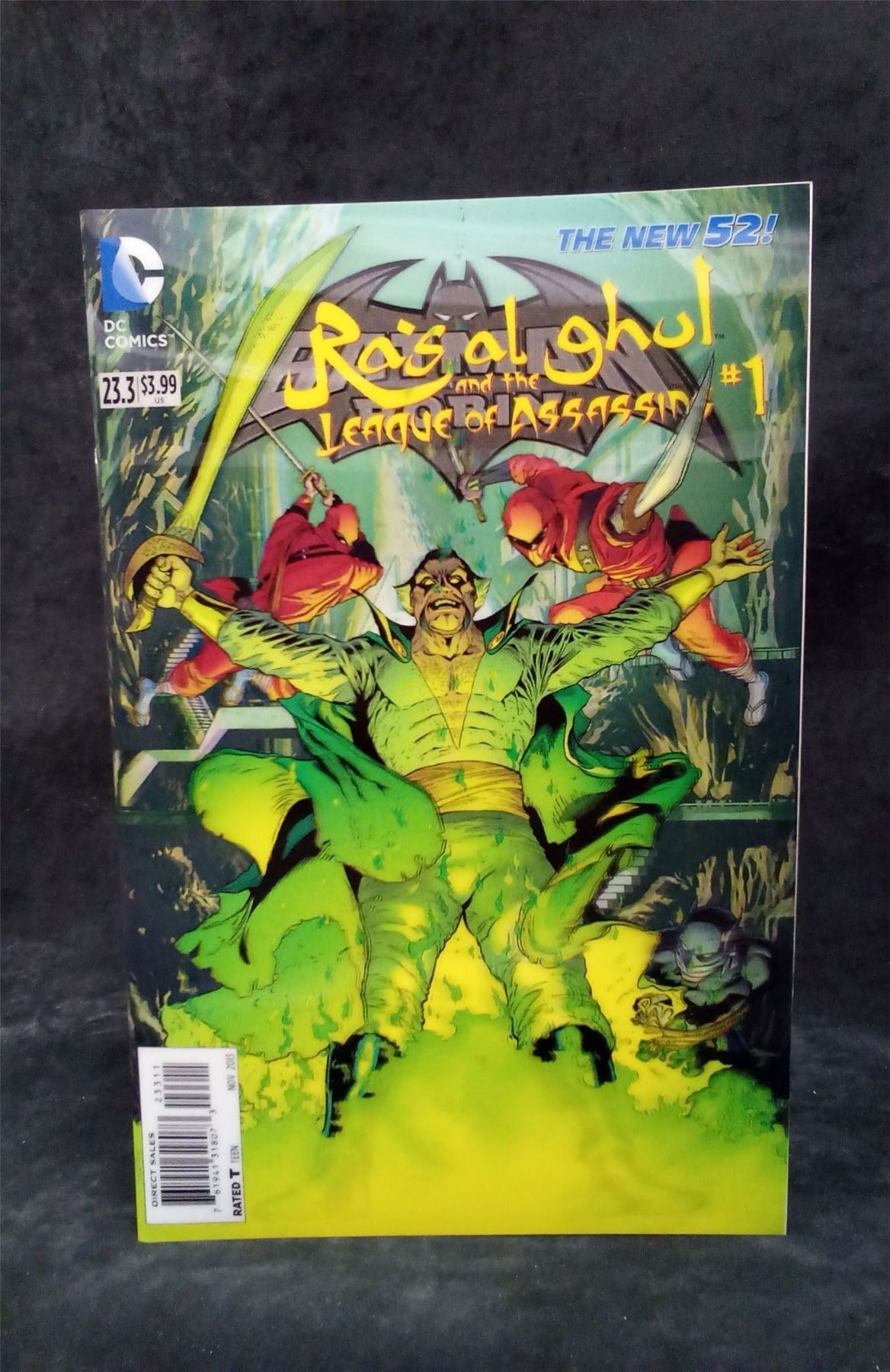 Batman and Robin #23.3 3-D Cover 2013 DC Comics Comic Book