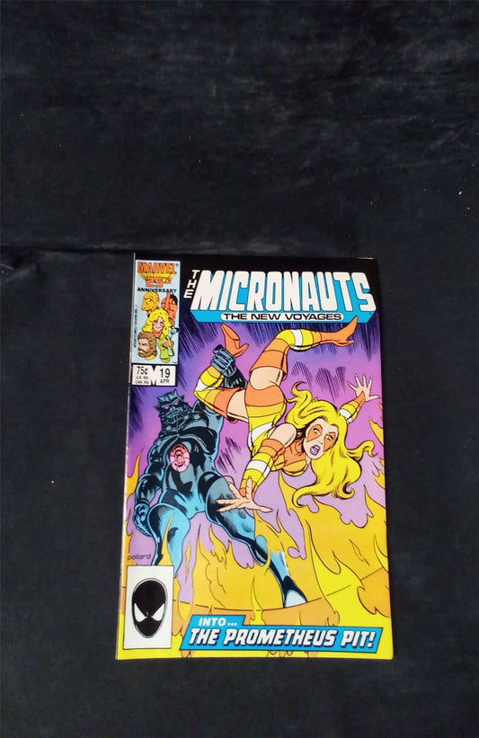 Micronauts: The New Voyages #19 1986 marvel Comic Book