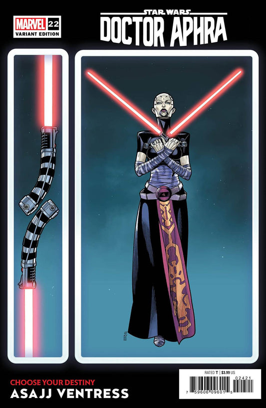 Star Wars Doctor Aphra #22 Sprouse Choose Your Destiny Var (Sprouse Choose Your Destiny Var) Marvel Prh Comic Book 2022