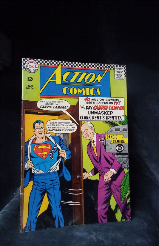 Action Comics #345 1967 DC Comics Comic Book