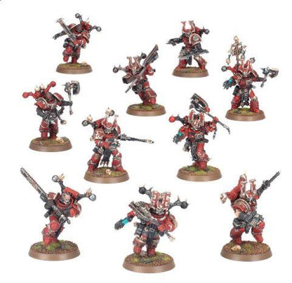 Warhammer 40k- World Eaters: Khorne Berzerkers 43-10 by Games Workshop