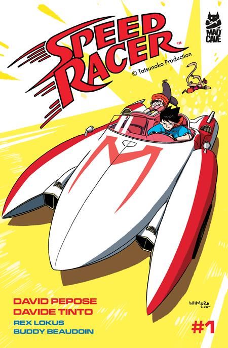 Speed Racer #1 Cvr H 20 Copy Ken Nimura Unlock Var Mad Cave Studios Comic Book