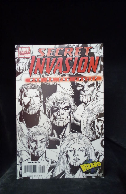 Secret Invasion: Who Do You Trust?  #1 2008 Marvel Comic Book