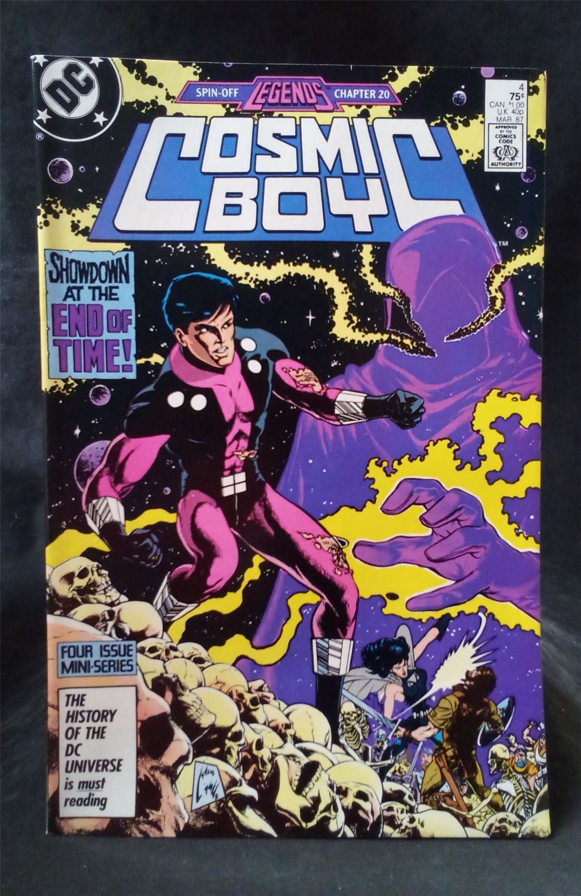 Cosmic Boy #4 1987 DC Comics Comic Book