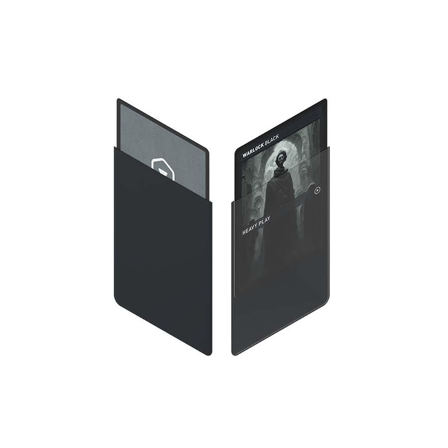 Heavy Play Curv Sleeves Standard 100 Warlock Black