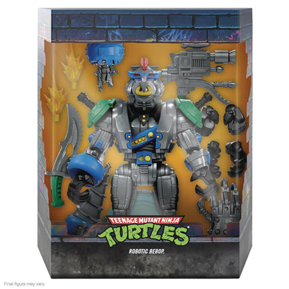 Tmnt Ultimates W7 Robot Bebop Action Figure