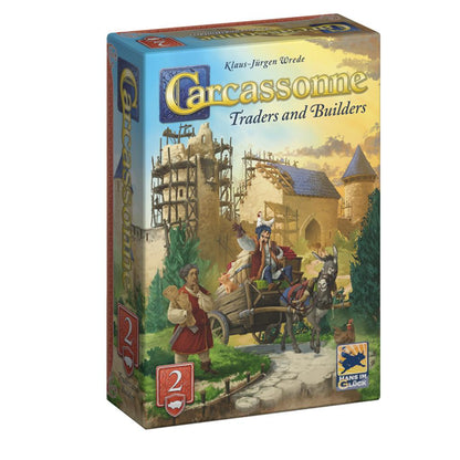 Carcassonne Exp2 (V3.1) : Traders & Builders Board Game by Z-Man Games