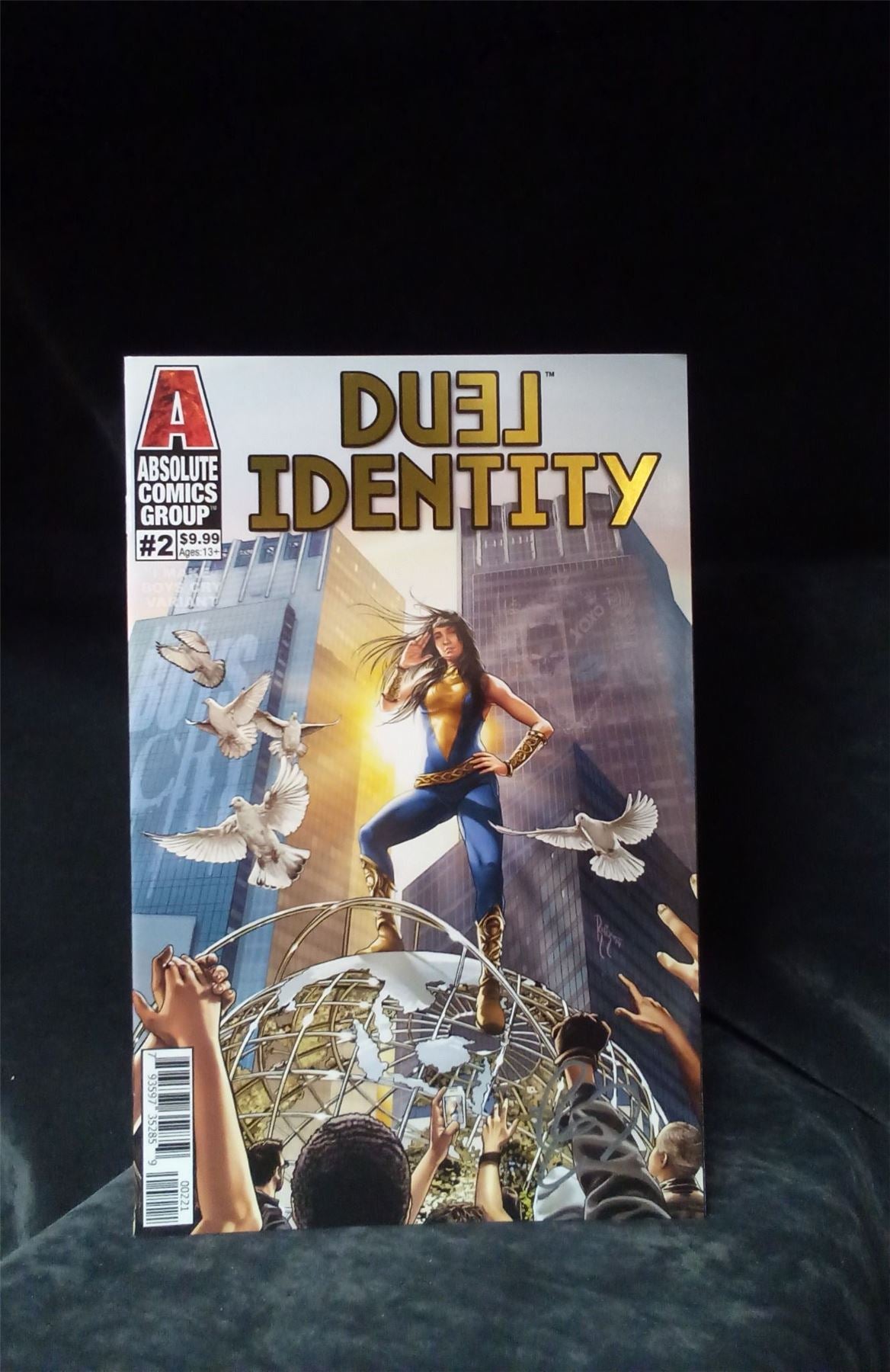 Duel Identity #2 Variant Cover B signed by Benny Powell 2020  Comic Book