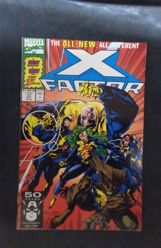 X-Factor #71 1991 marvel Comic Book