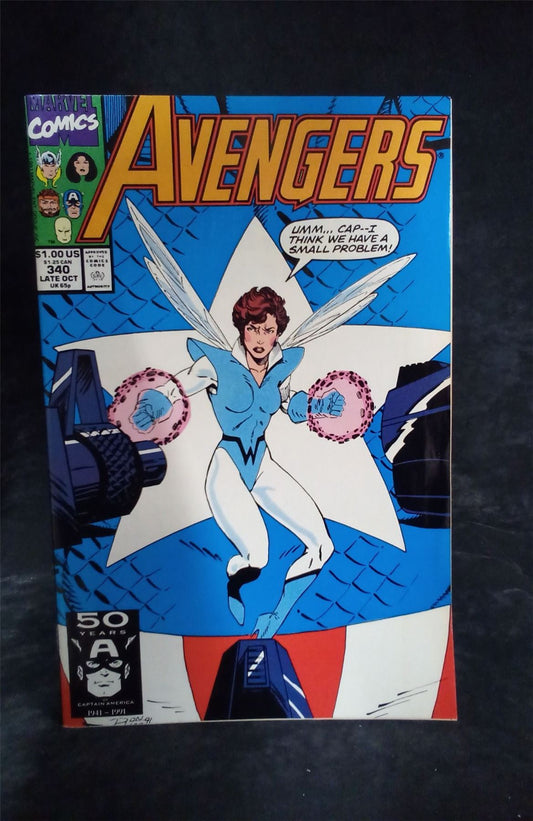 The Avengers #340 1991 Marvel Comics Comic Book
