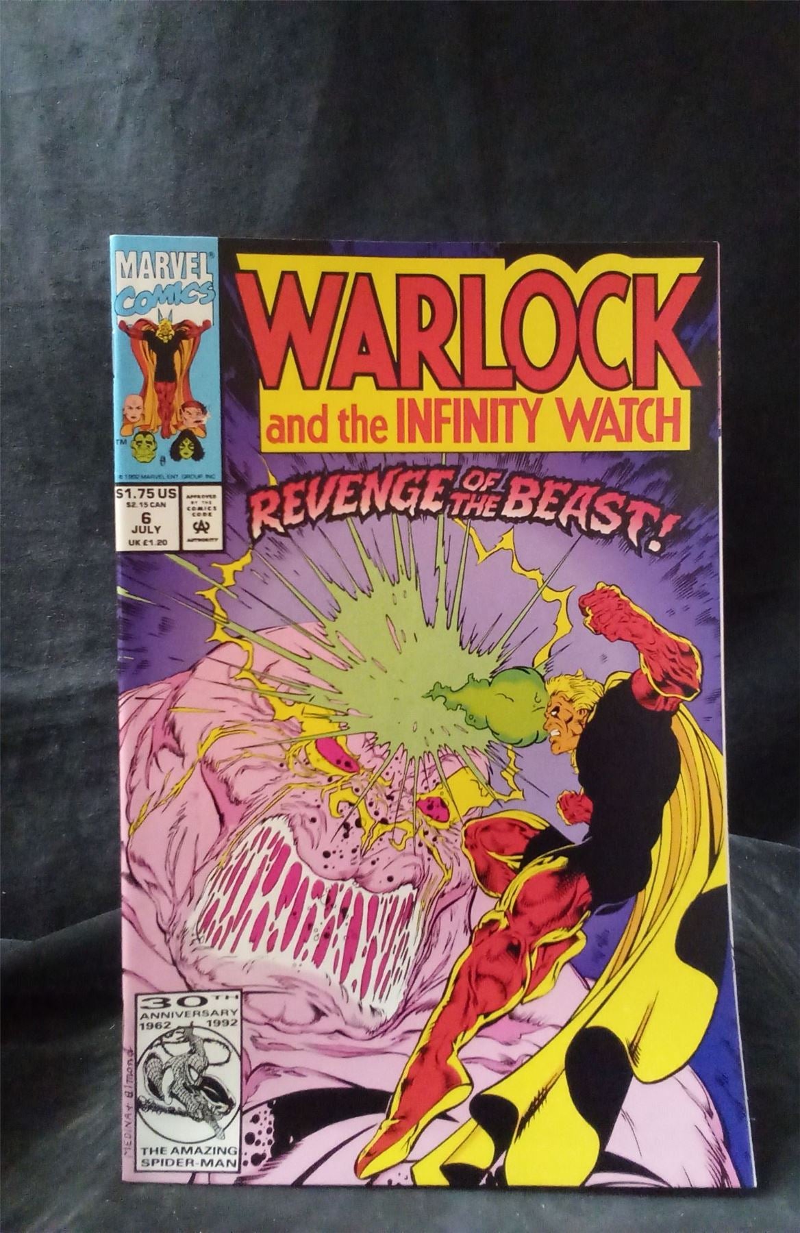 Warlock and the Infinity Watch #6 1992 Marvel Comics Comic Book