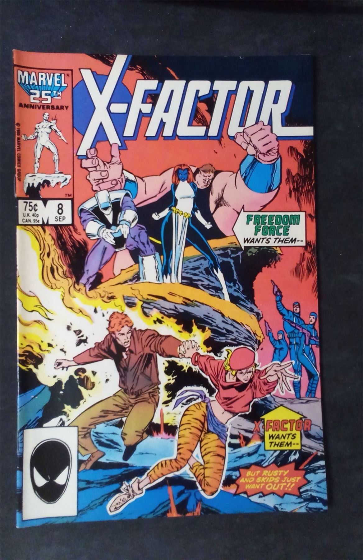 X-Factor #8 1986 marvel Comic Book