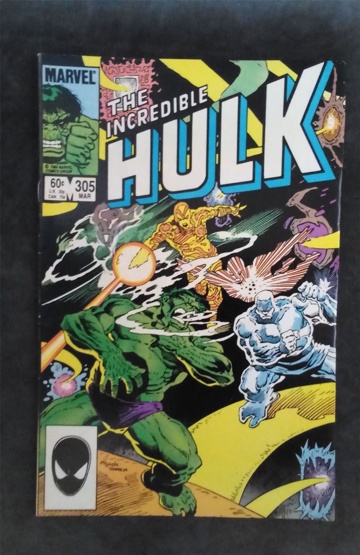 The Incredible Hulk #305 1985 marvel Comic Book