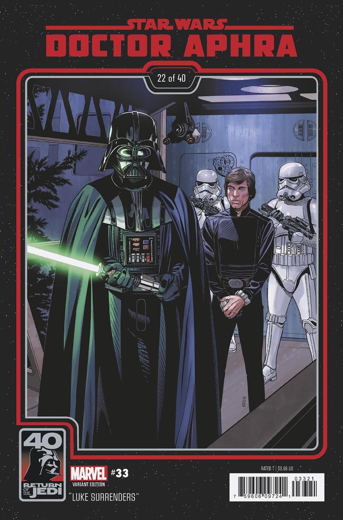 Star Wars Doctor Aphra #33 Return Jedi 40th Anniv Var (Return Jedi 40th Anniv Var) Marvel Prh Comic Book 2023