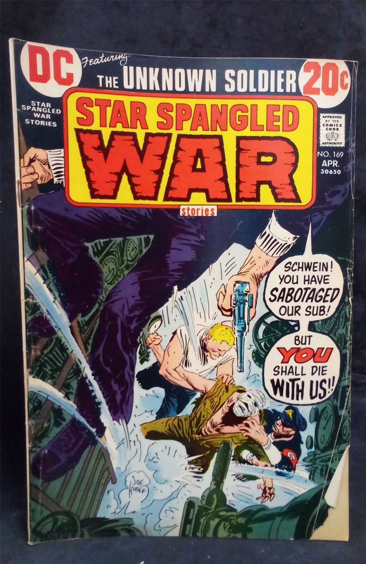 Star Spangled War Stories #169 1973 DC Comics Comic Book