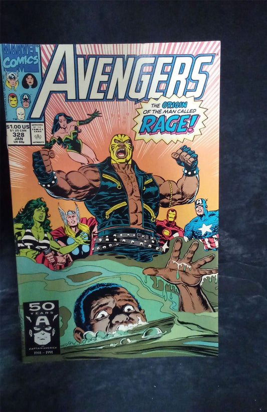 The Avengers #328 1991 Marvel Comics Comic Book