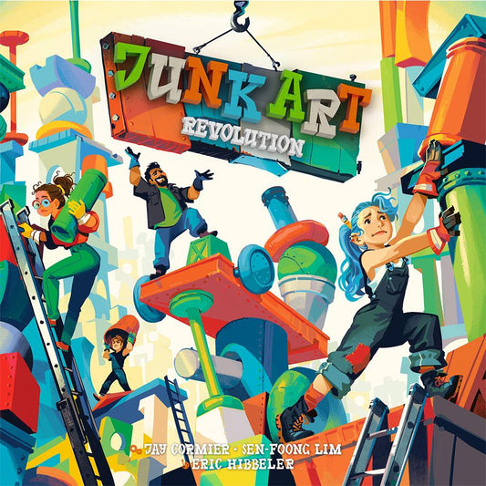 Junk Art Revolution By Ludonova Board Game