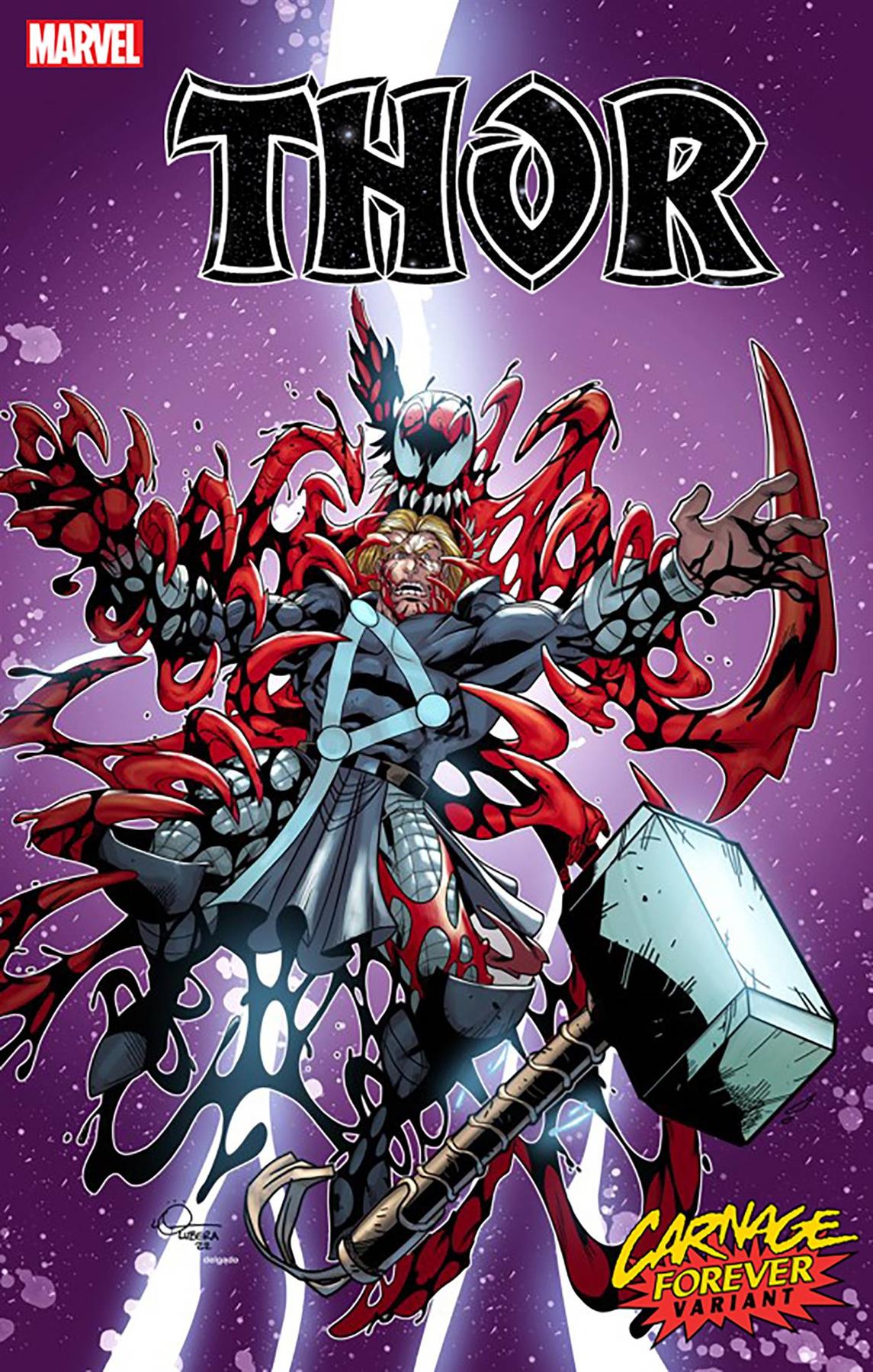 Thor #23 Rahzzah Carnage Forever Var (Rahzzah Carnage Forever Var) Marvel Prh Comic Book 2022