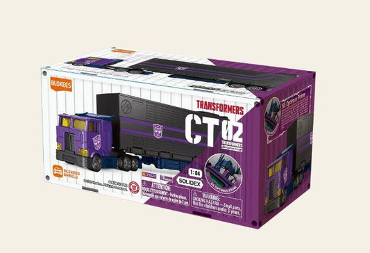 Blokees Wheels: Transformers CT02 SG Optimus Prime Truck (Purple/Black) by Blokees
