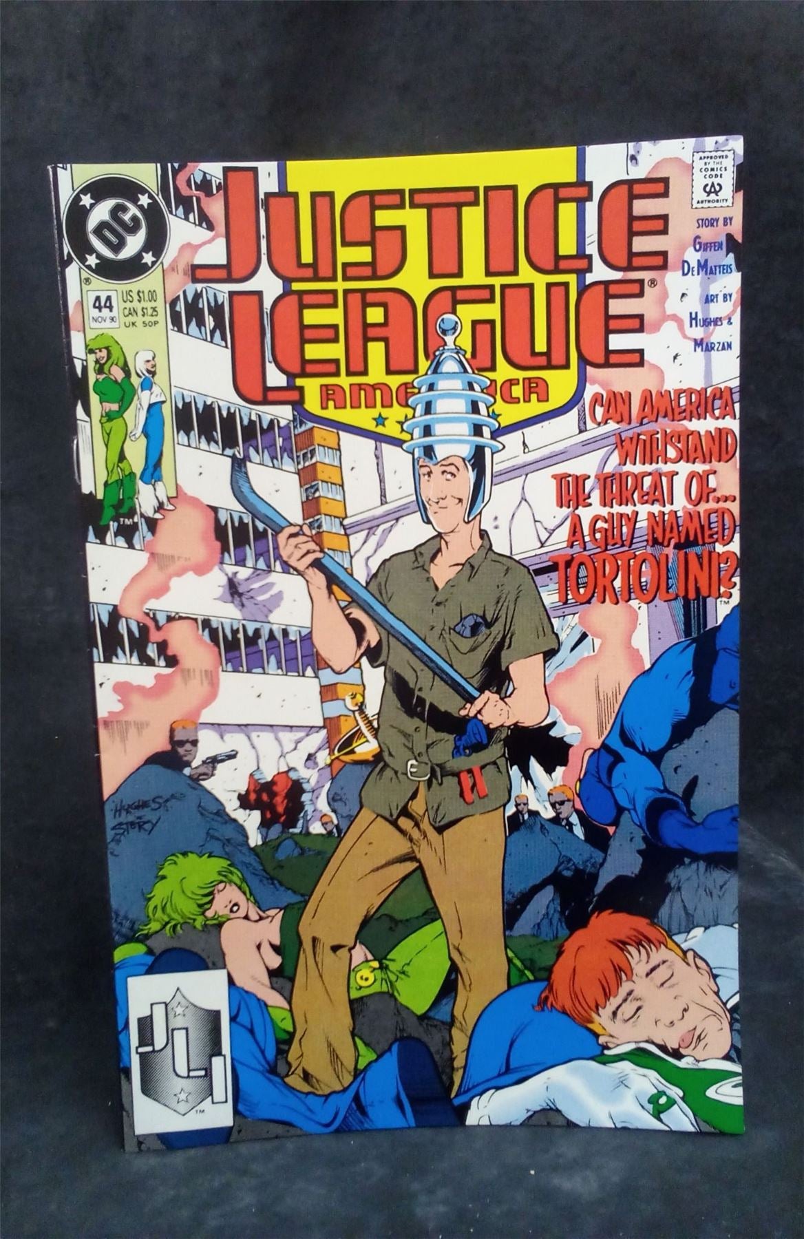 Justice League America #44 1990 DC Comics Comic Book
