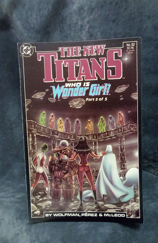 The New Titans #52 1989 DC Comics Comic Book