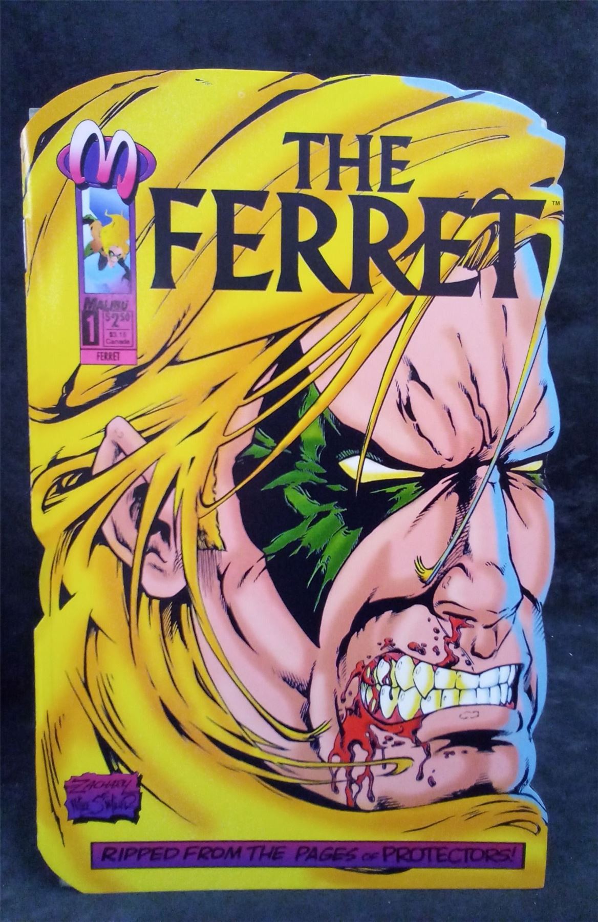 The Ferret #1 1993 malibu Comic Book