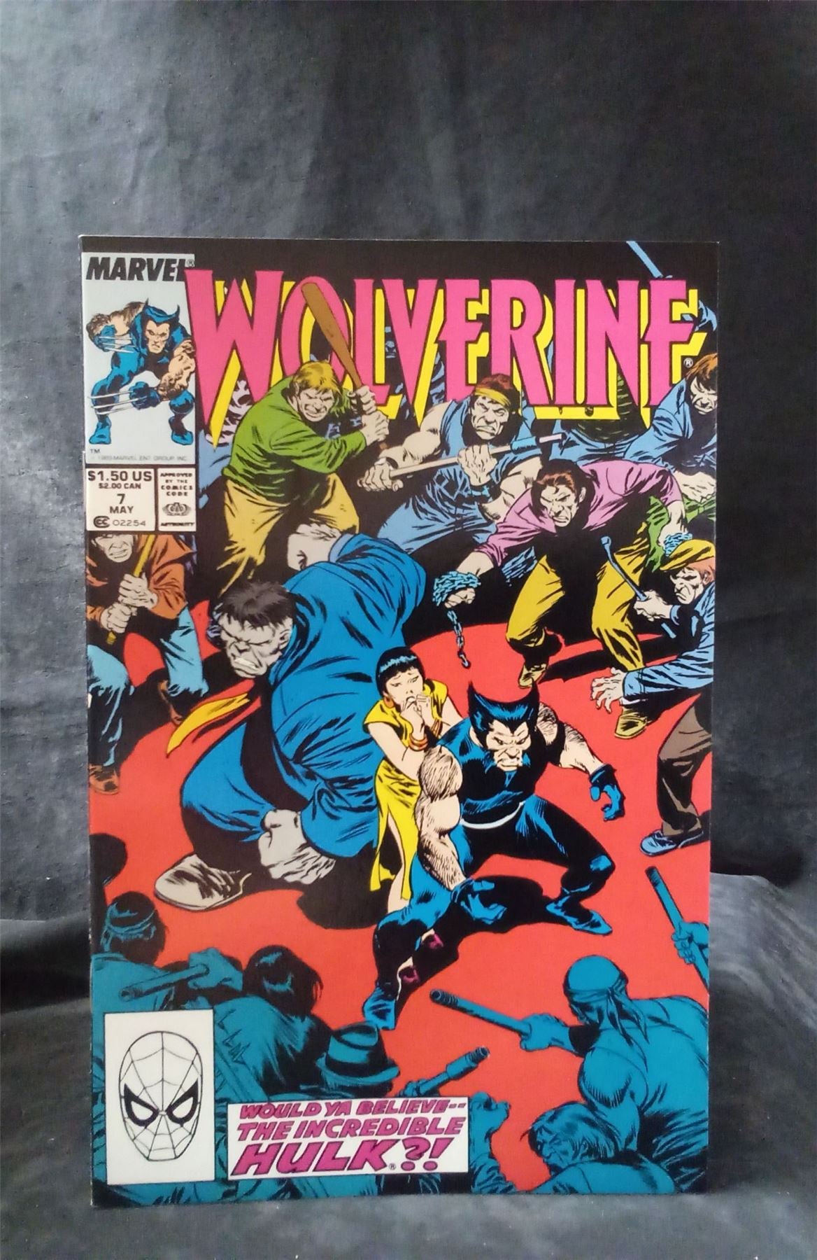 Wolverine #7 1989 Marvel Comics Comic Book