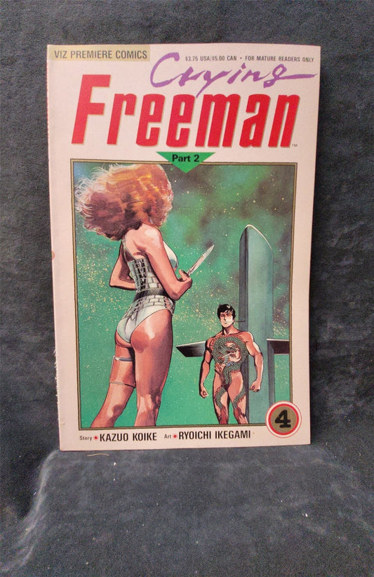 Crying Freeman Part 2 #4 1990 viz Comic Book