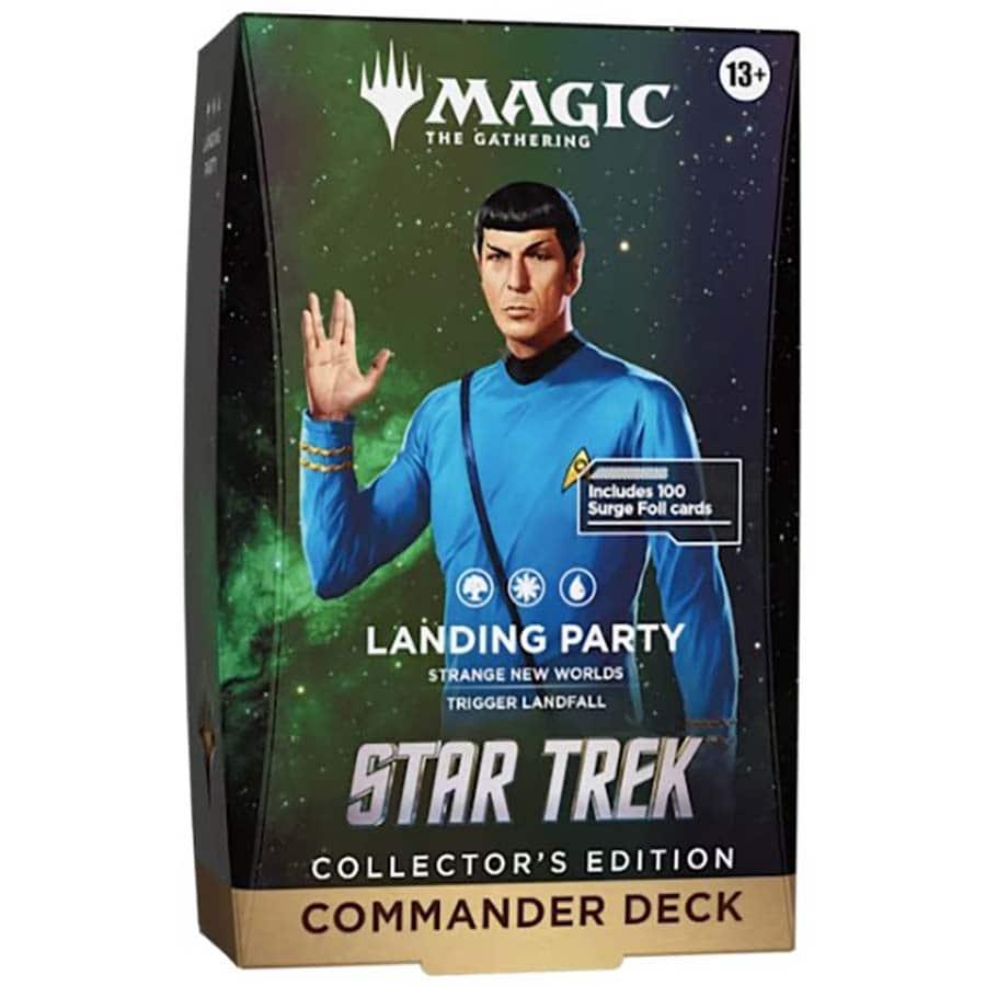 MTG TCG Star Trek- Landing Party: Commander Deck, Collector Edition By Wizards of the Coast