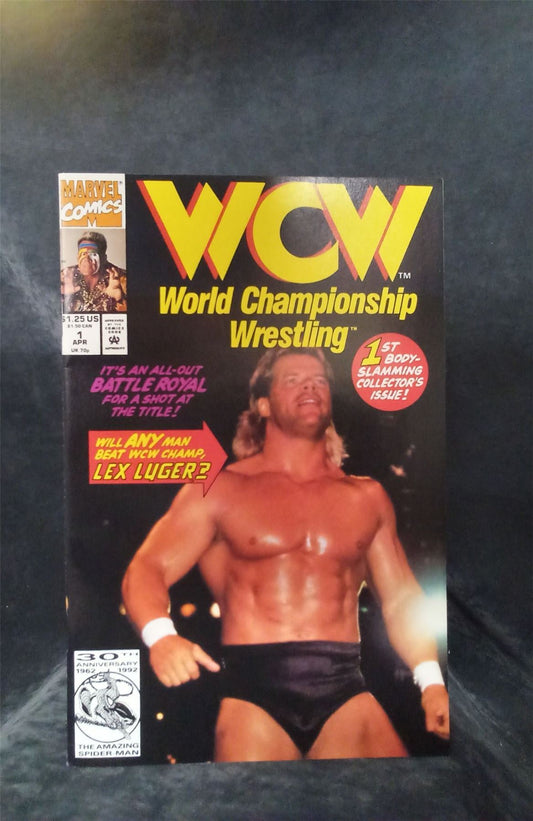 WCW: World Championship Wrestling #1 1992 Marvel Comics Comic Book