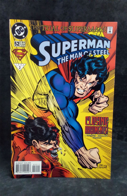 Superman: The Man of Steel #52 1996 DC Comics Comic Book