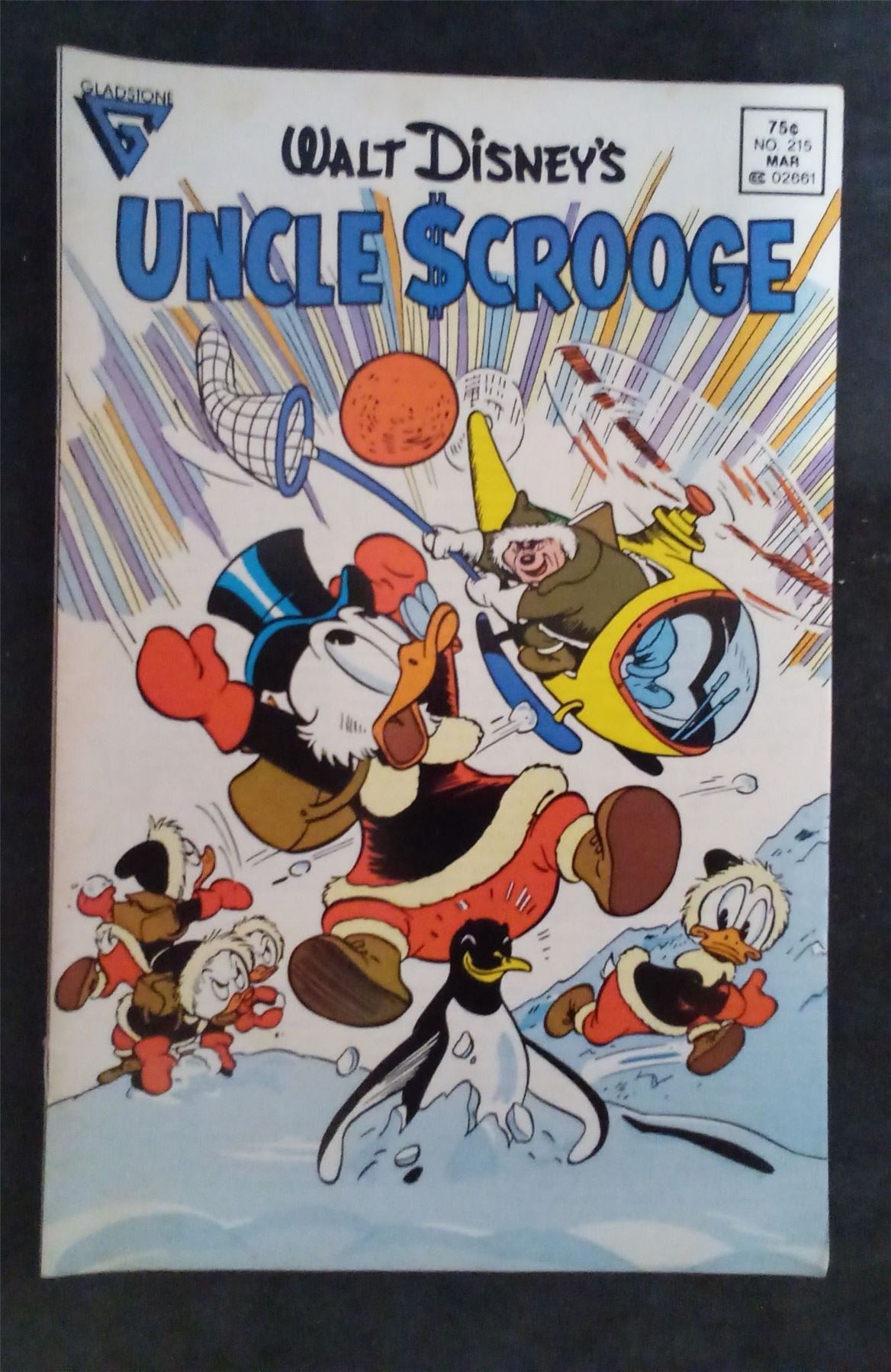 Uncle Scrooge #215 1987 Gladstone Comics Comic Book