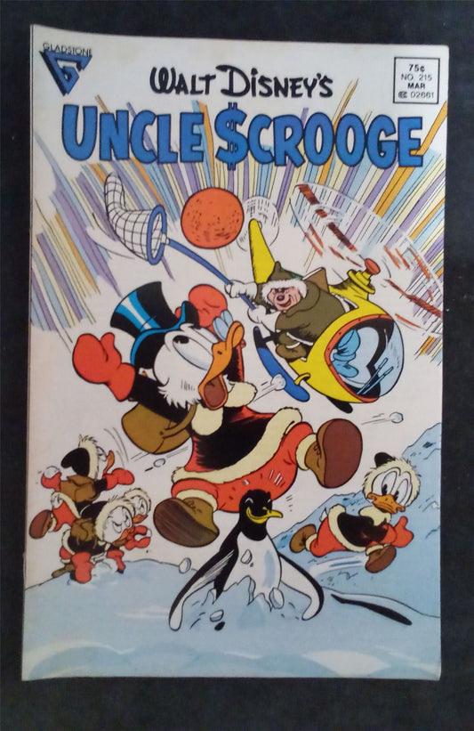 Uncle Scrooge #215 1987 Gladstone Comics Comic Book