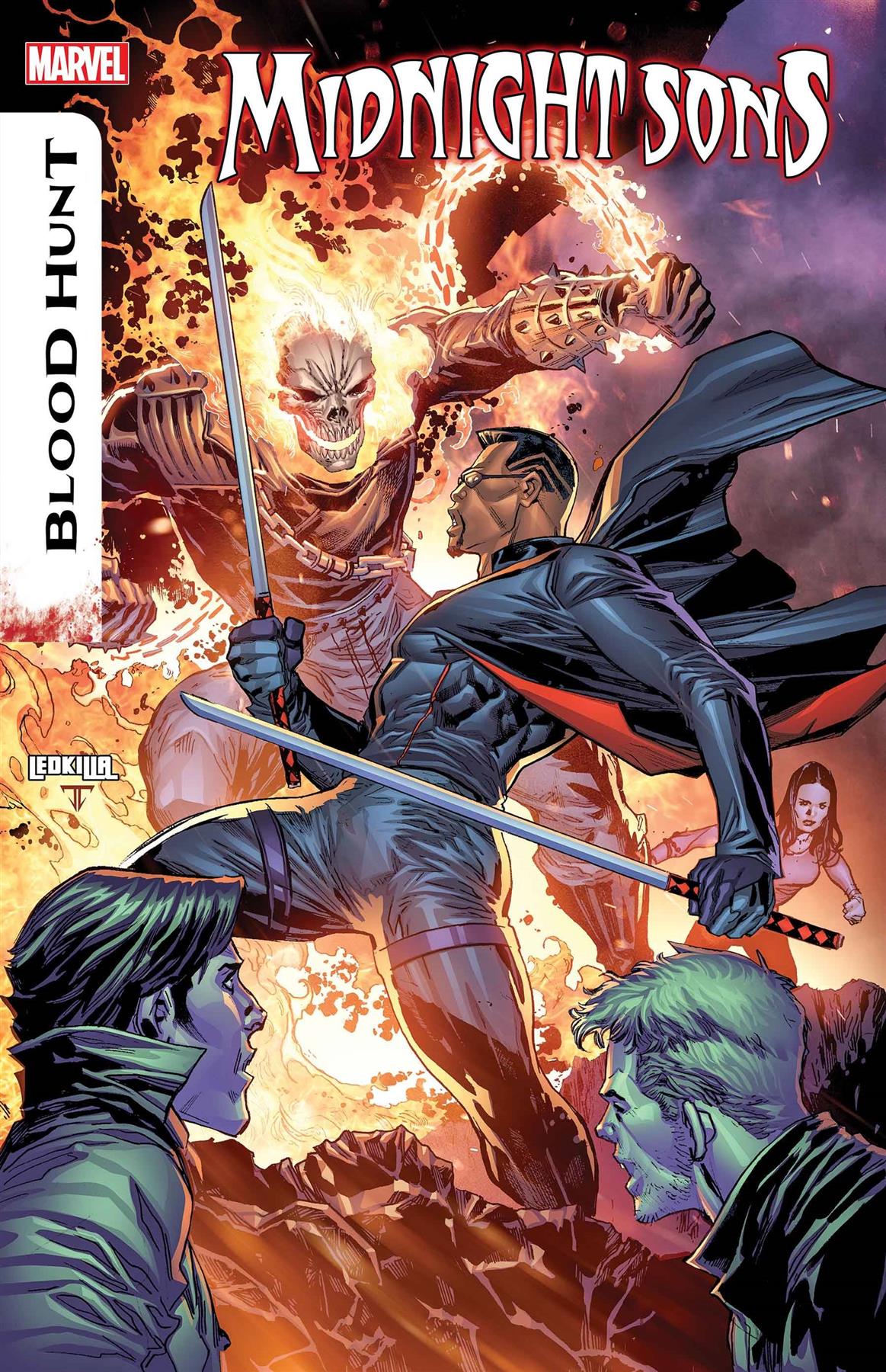 Midnight Sons Blood Hunt #1 () Marvel Prh Comic Book 2024