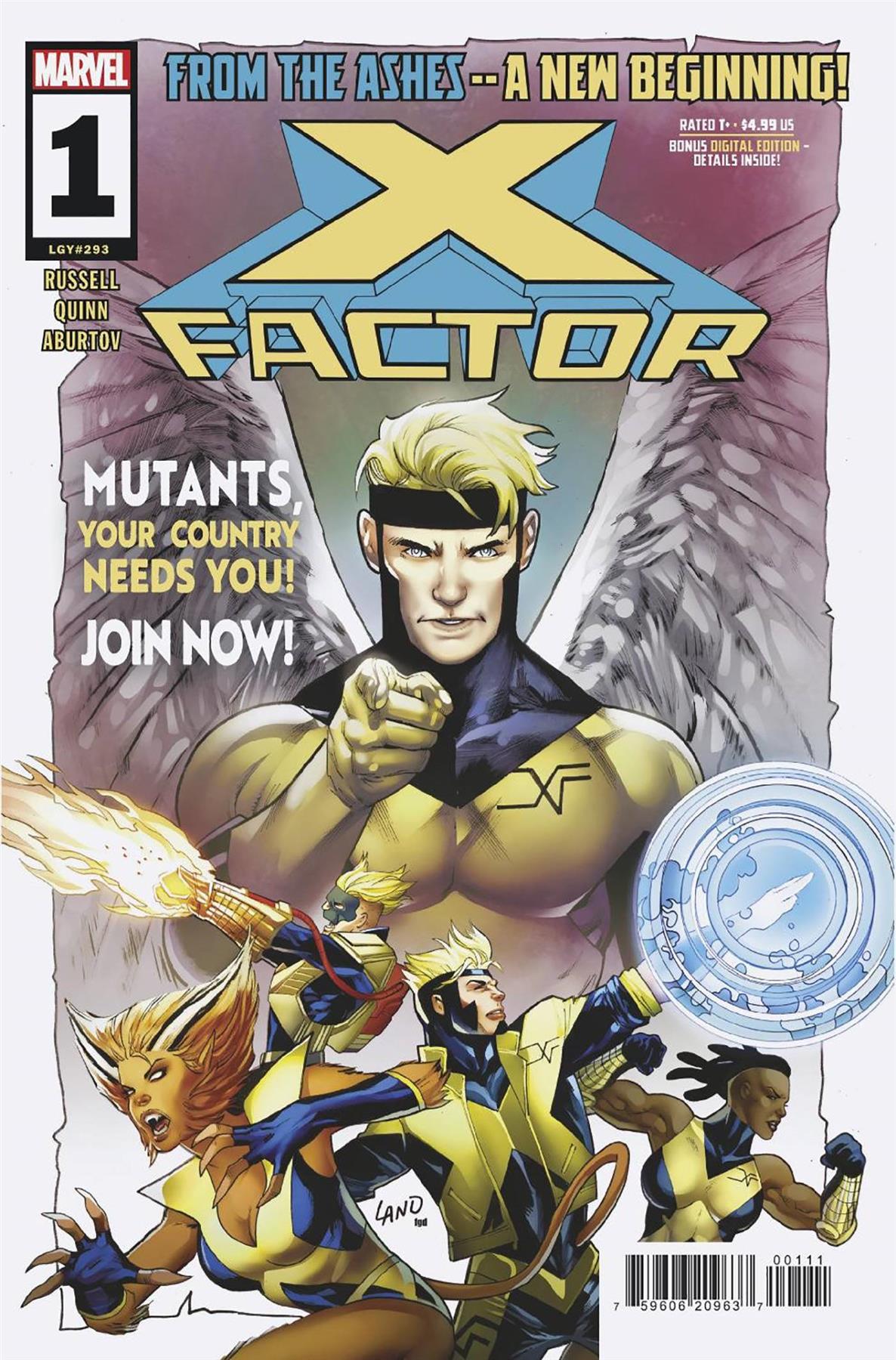 X-factor #1  Marvel Prh Comic Book 2024