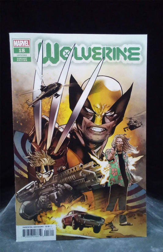 Wolverine #18 Land Cover 2022 Marvel Comics Comic Book
