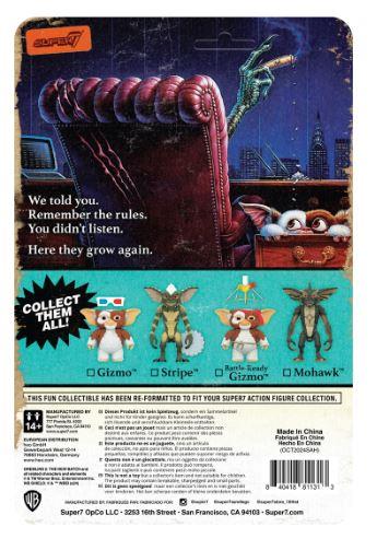 Gremlins ReAction Figures Wave 02 Gizmo (Battle Ready) by Super7