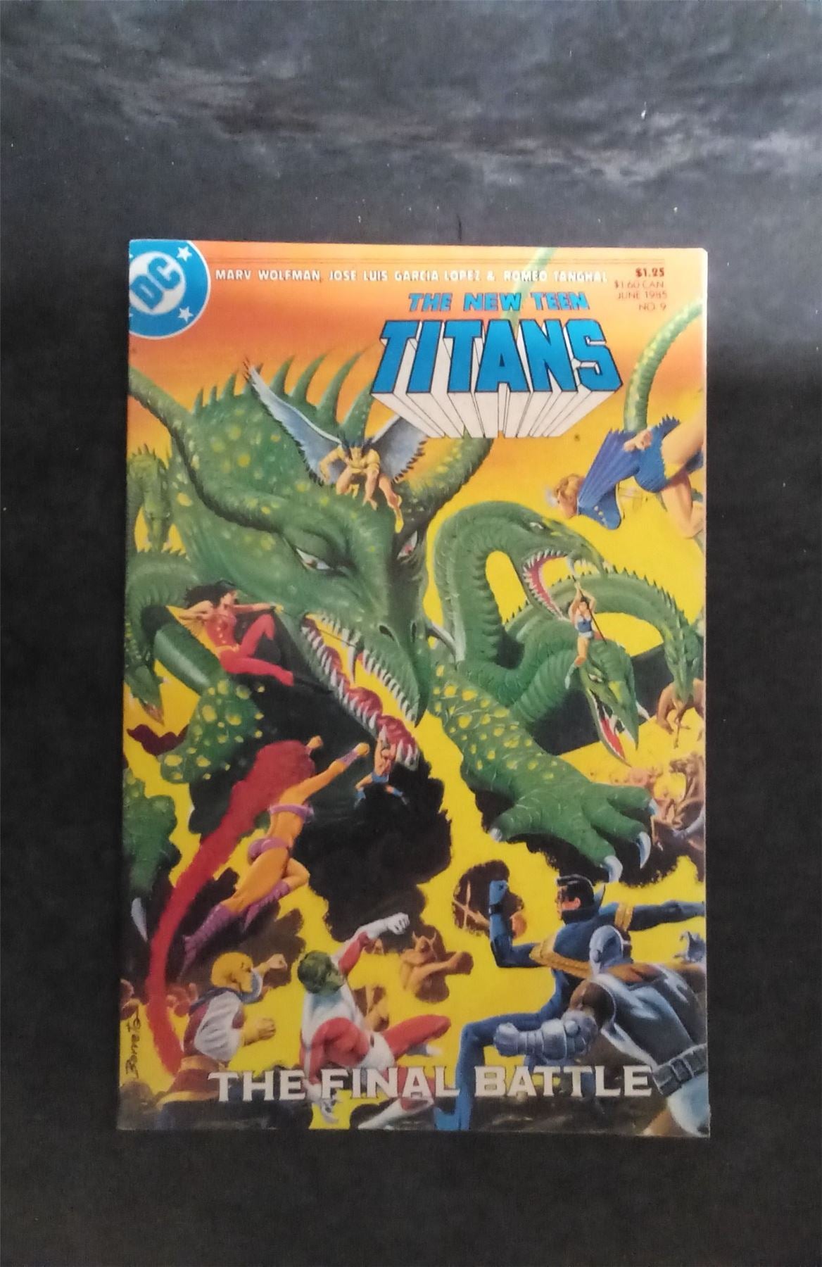 The New Teen Titans #9 1985 dc-comics Comic Book dc-comics Comic Book