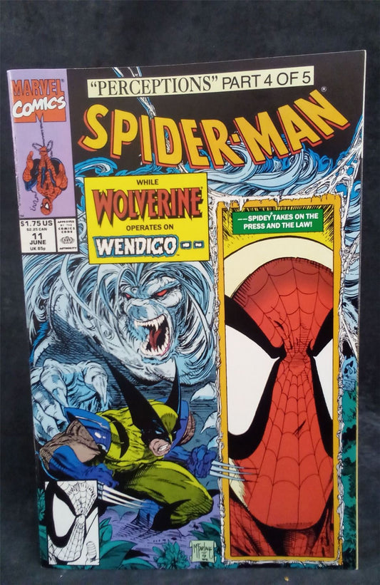 Spider-Man #11 1991 Marvel Comics Comic Book