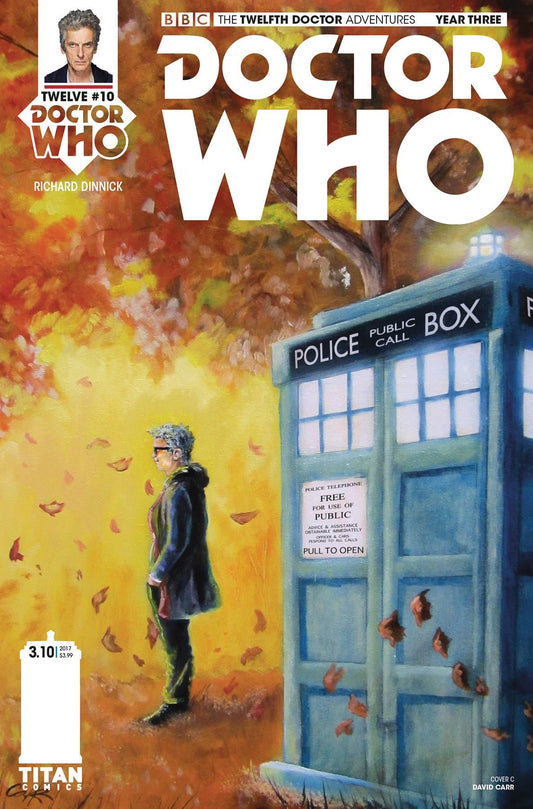 Doctor Who 12th Year Three #10 Cvr C Carr (Cvr C Carr (seasons)) Titan Comics Comic Book