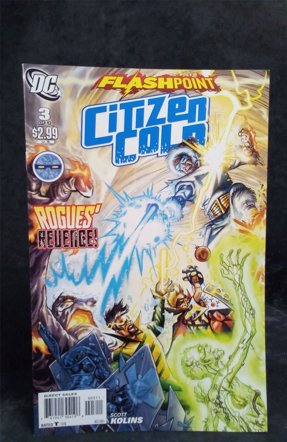 Flashpoint: Citizen Cold #3 2011 DC Comics Comic Book