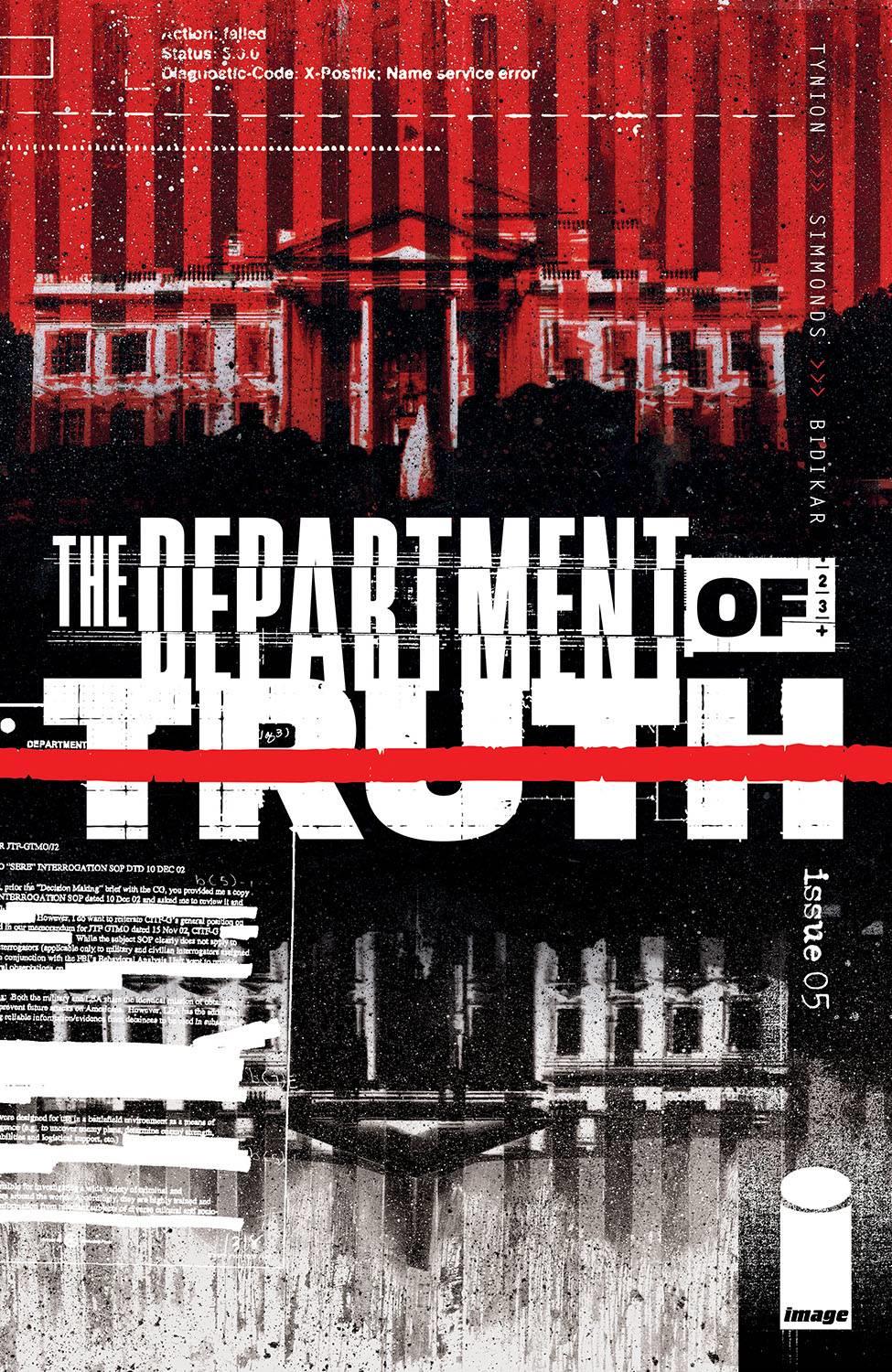 Department Of Truth #5 Cvr A Simmonds (mr) Image Comics Comic Book