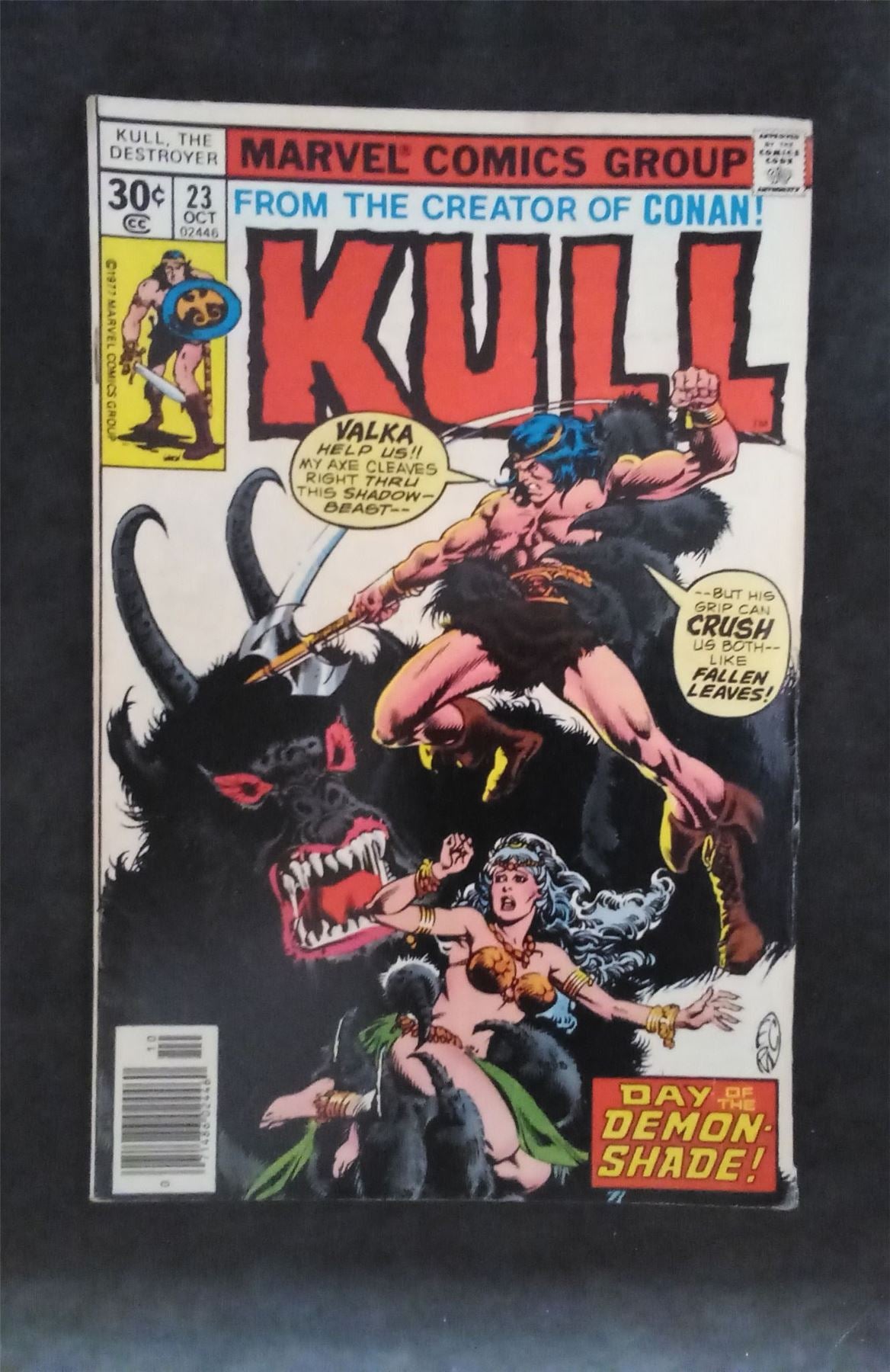 Kull the Destroyer #23 1977 marvel Comic Book