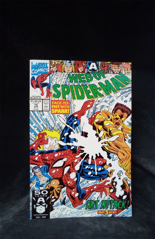 Web of Spider-Man #75 1991 Marvel Comics Comic Book