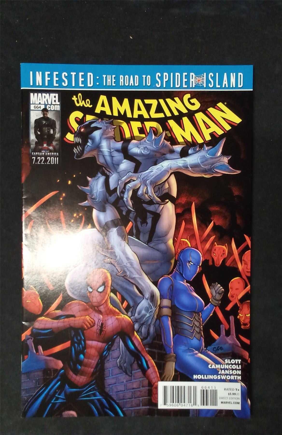 The Amazing Spider-Man #664 2011 marvel Comic Book