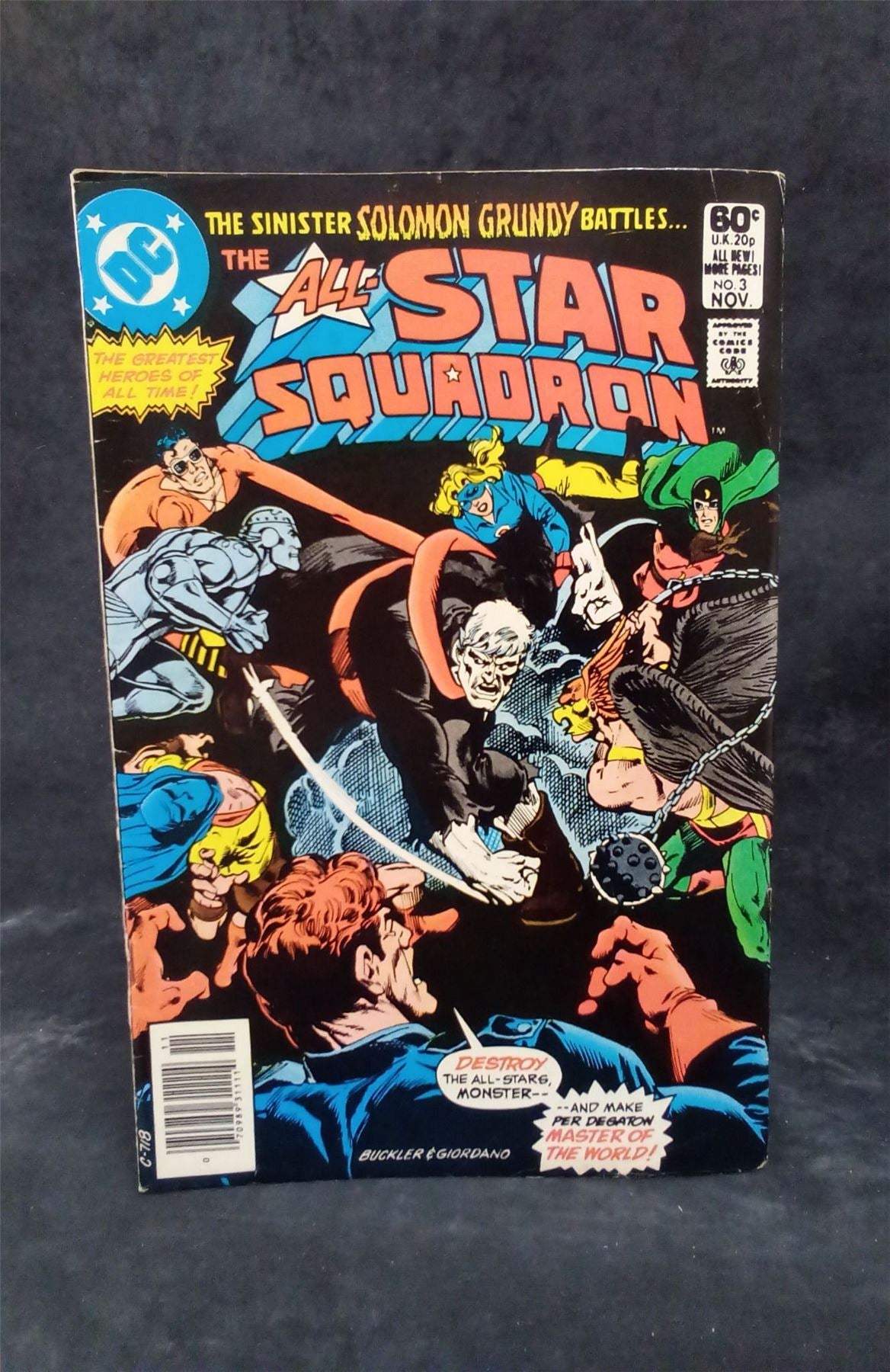 All-Star Squadron #3 1981 DC Comicss Comic Book