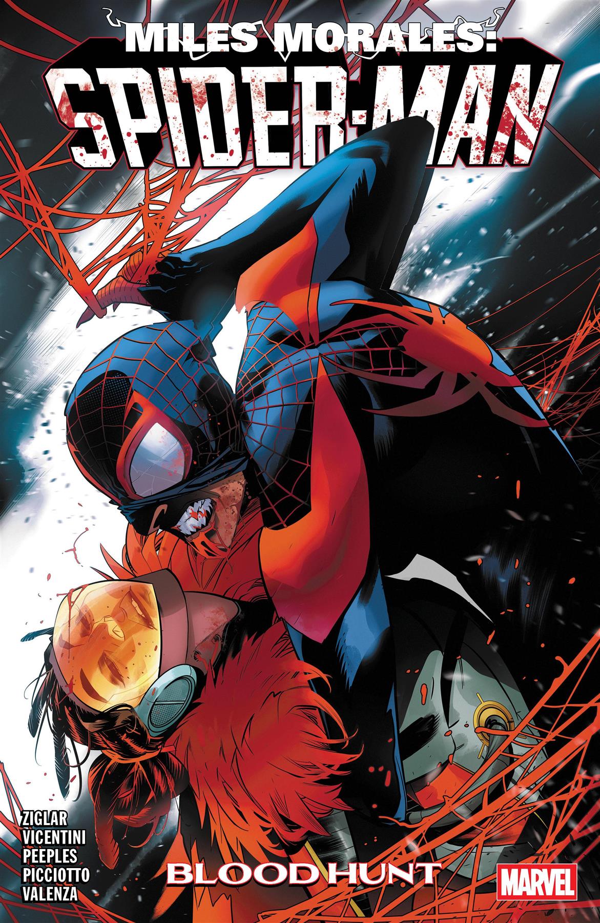 Miles Morales Spider-Man by Ziglar Tp Vol 05 Blood Hunt Marvel Prh Softcover