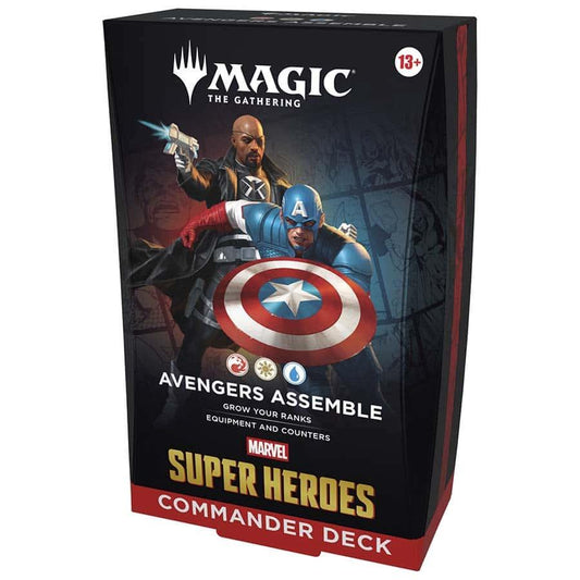 MTG TCG Universes Beyond- Avengers Assemble : Marvel Super Heroes Commander Deck By Wizards of the Coast