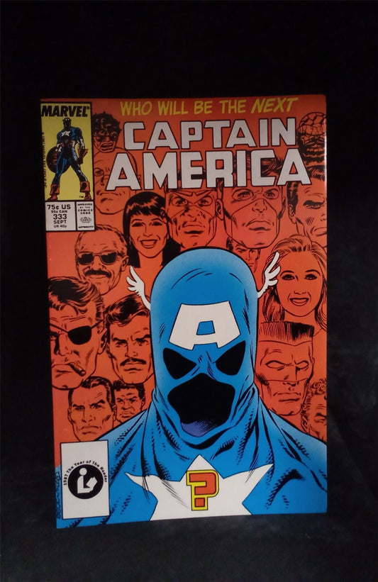 Captain America #333 1987 Marvel Comics Comic Book