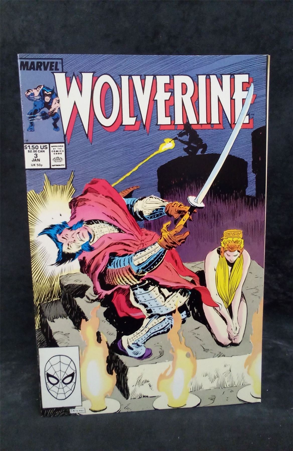 Wolverine #3 1989 Marvel Comics Comic Book